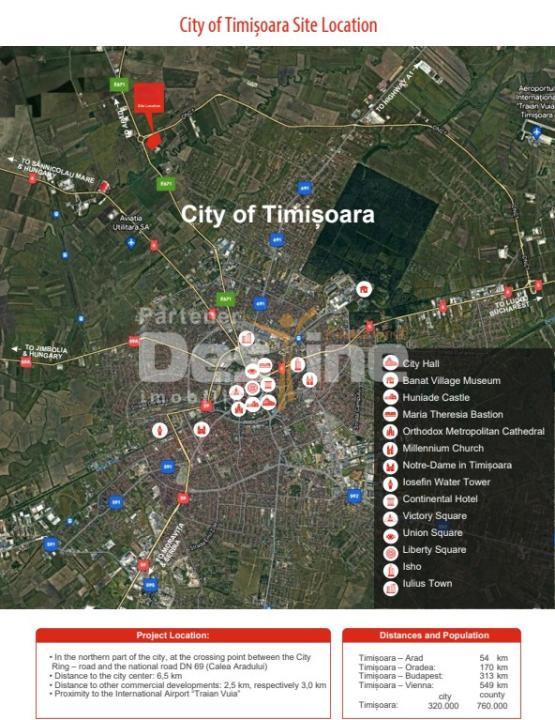 Teren intravilan I Pozitionare strategica in rond cu 2 deschideri I Timisoara