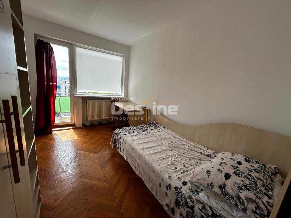 Apartament 3CD Copou mobilat si utilat + 2 bai si 2 balcoane