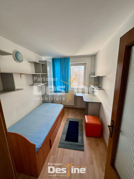 Podu Ros - Apartament 3 camere semidecomandat, MOBILAT și UTILAT