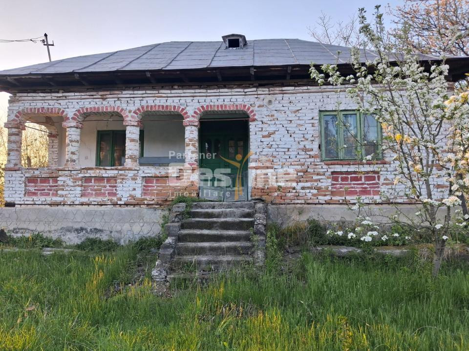Casă bătrânească cu teren 1150 mp, vie și livadă – Șerbănești, Păușești, Vâlcea