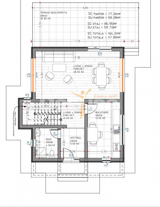 COMISION 0%, Miroslava , Casa P+1, clasa A, 288.900 Euro