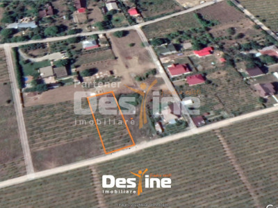 Bârnova - Teren Intravilan 974 Mp, utilitati, drum betonat