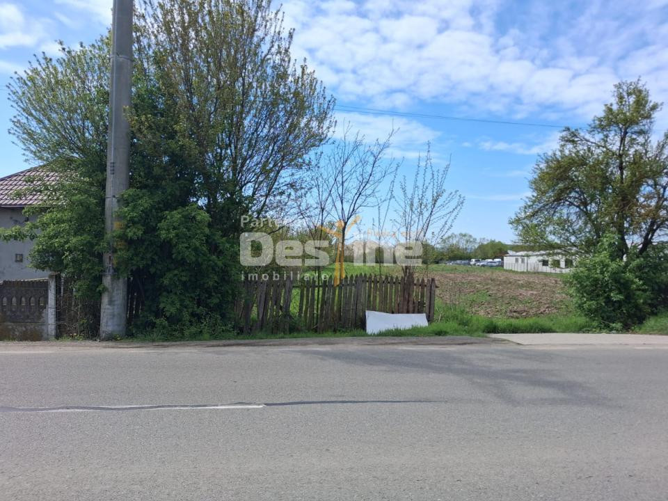 Teren intravilan excelent pentru investiție/comercial în Mihăești – DN64