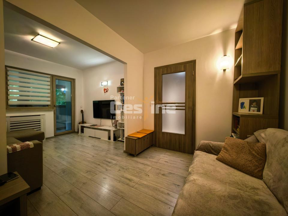 Apartament 2 camere 53 mp renovat mobilat etaj 1 Podu Roș