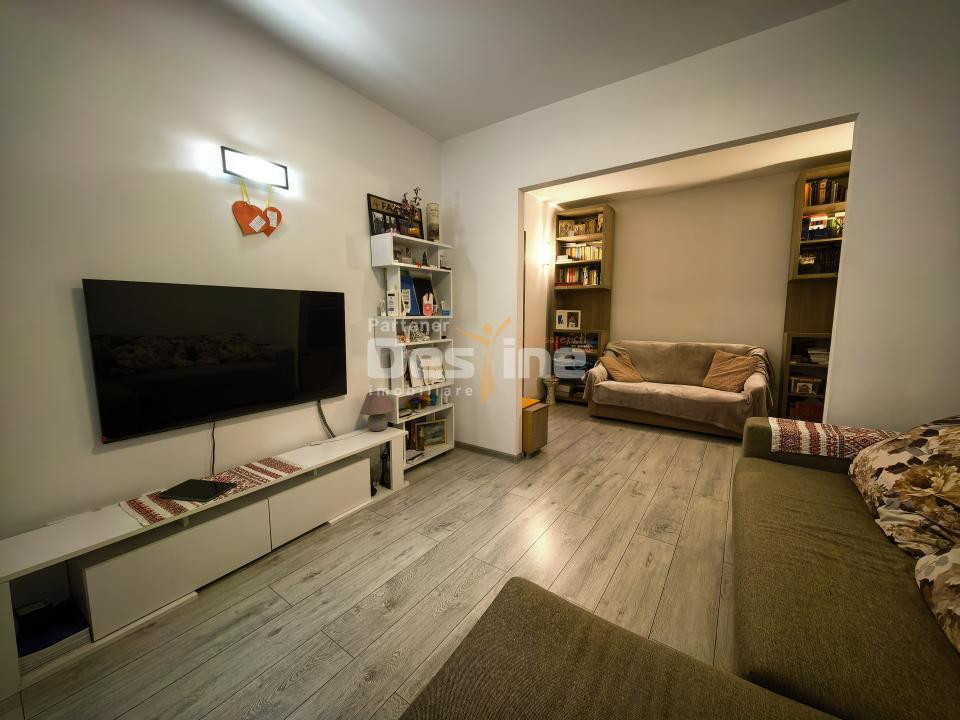 Apartament 2 camere 53 mp renovat mobilat etaj 1 Podu Roș