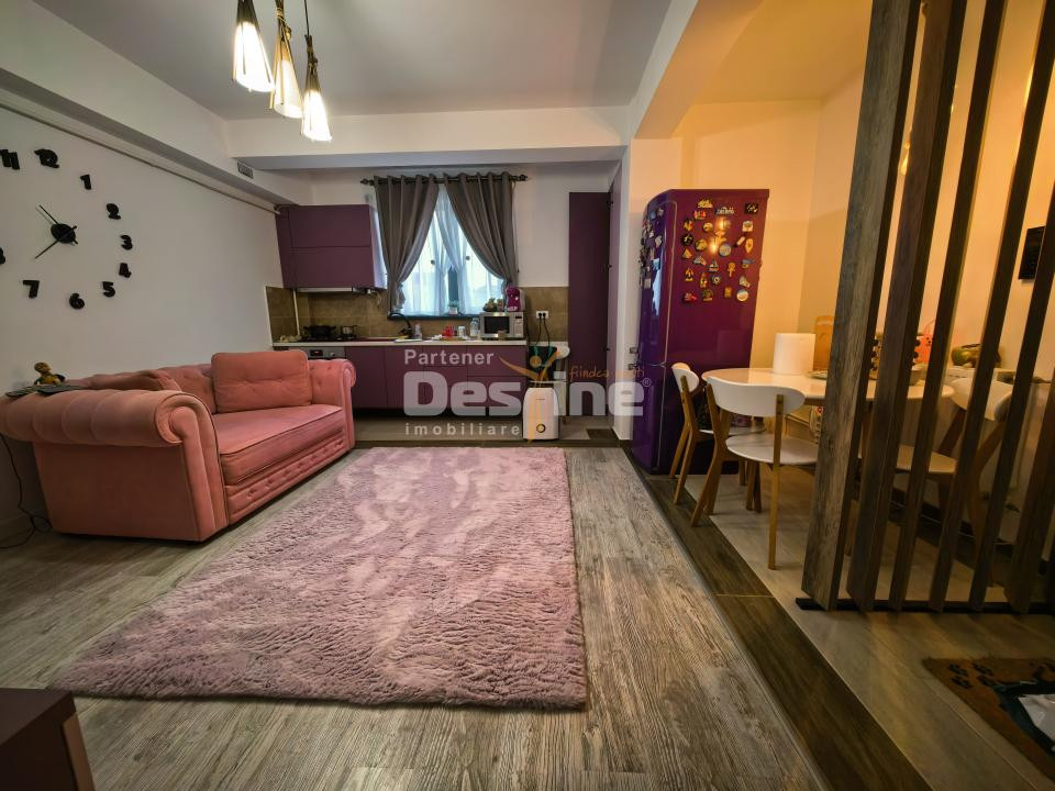 Apartament 2 camere 45 mp mobilat si utilat complet - Bucium