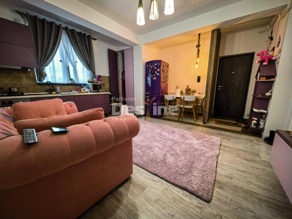 Apartament 2 camere 45 mp mobilat si utilat complet - Bucium