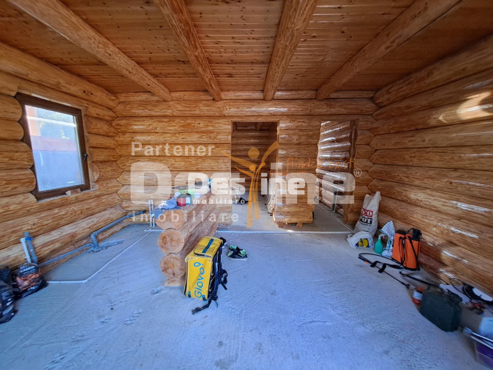 Ciurbesti - Miroslava, Cabana de lemn 117mp, 109.900 euro
