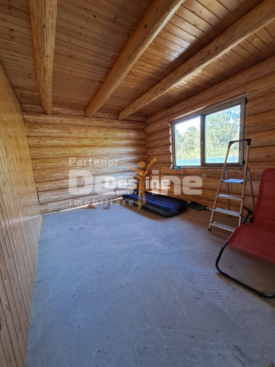 Ciurbesti - Miroslava, Cabana de lemn 117mp, 109.900 euro