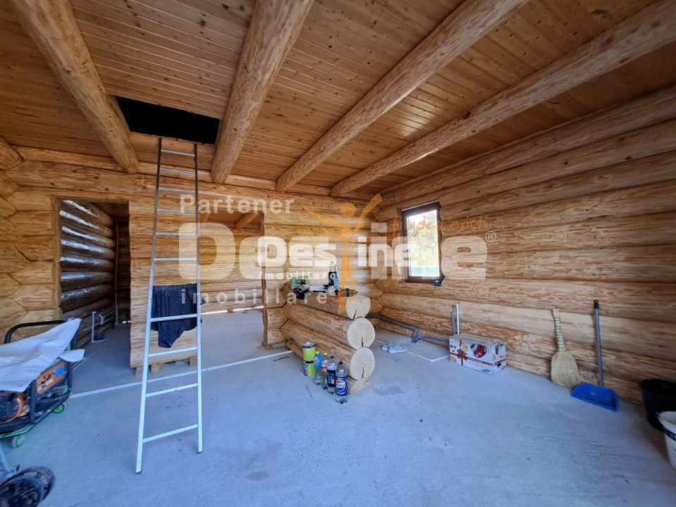 Ciurbesti - Miroslava, Cabana de lemn 117mp, 109.900 euro