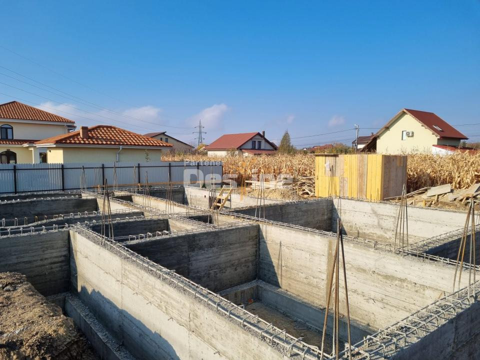 Casă individuala parter + subsol, 4 camere, 136,7 mp utili, 500 mp teren Breazu