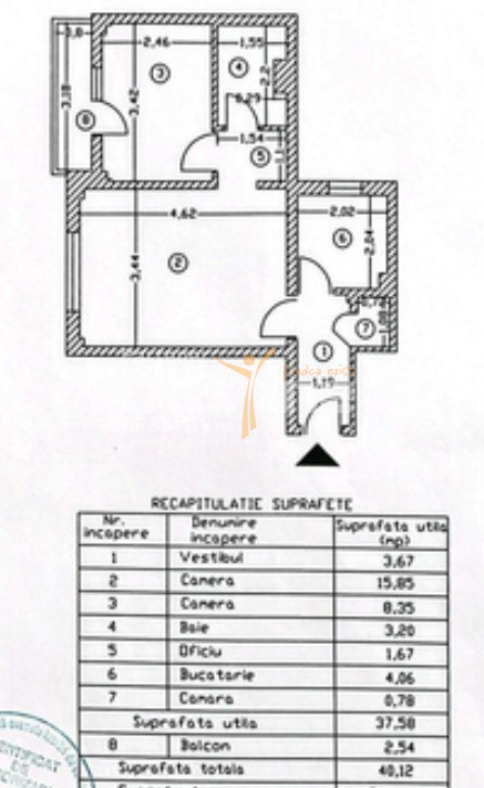 Piata Victoriei I Apartament 2 camere I Recent renovat