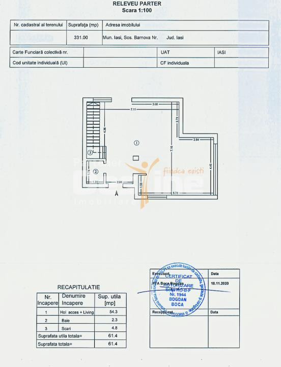 Casă individuală 4 camere D+P+1 133 mp mobilată și utilată