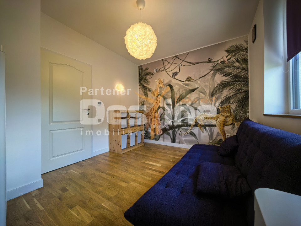 Casă individuală 4 camere D+P+1 133 mp mobilată și utilată