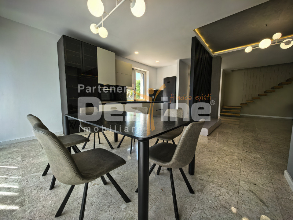 Casă individuală 4 camere D+P+1 133 mp mobilată și utilată
