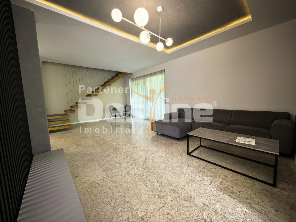 Casă individuală 4 camere D+P+1 133 mp mobilată și utilată