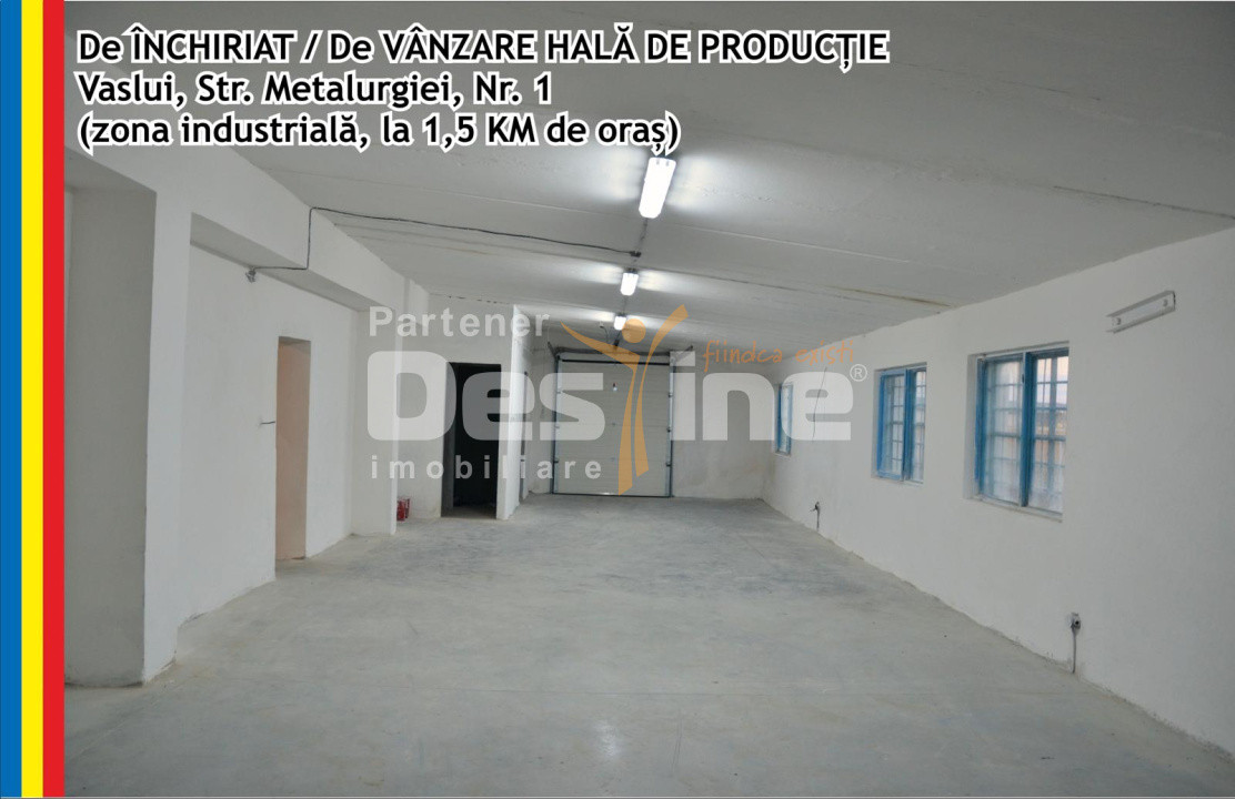 Hala productie, zona Industriala, Vaslui