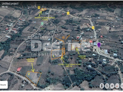 Domeniu complet: moara, casa batraneasca si terenuri  in Manjesti, Vaslui