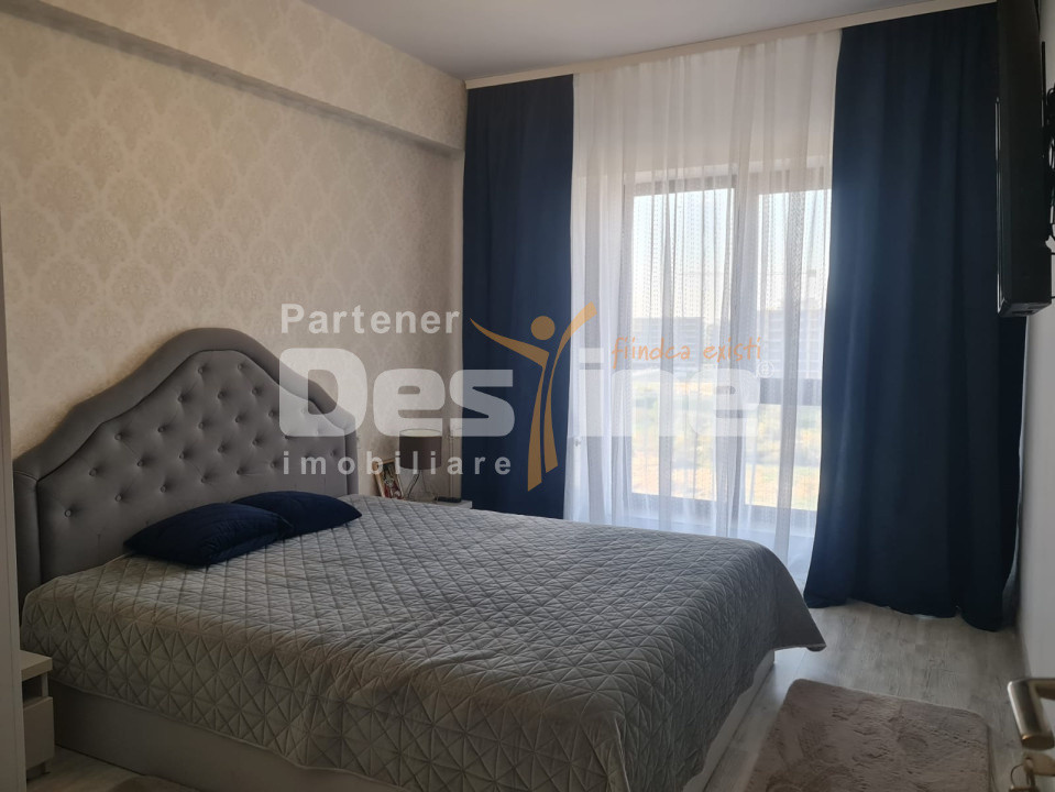Apartament open-space cu 2 camere, etaj 7/9, zona Mamaia Nord