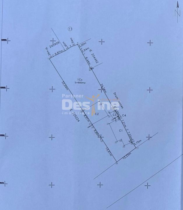 Casa +Teren intravilan 900 mp ( 2 corpuri de casă )Calea Giulești  