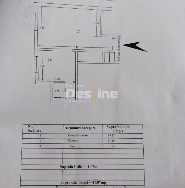 Apartament 2 camere Breazu + loc parcare intabulat +curte 20mp