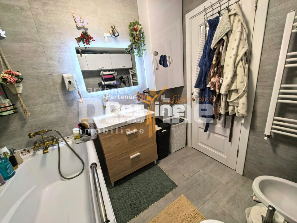 Apartament 2CD 58mp la parter mobilat si utilat + loc parcare Sos. Rediu