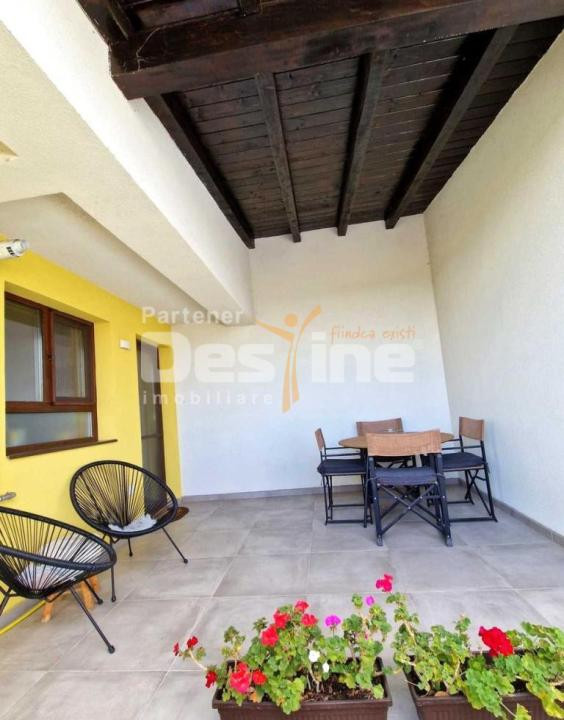 Proprietar vand duplex modern, mobilat complet, curte + terasa 