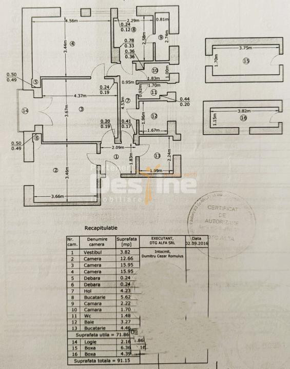APARTAMENT 3 CAMERE, COMPLET RENOVAT ȘI MOBILAT, 91mp, RAHOVA, ETAJ 2