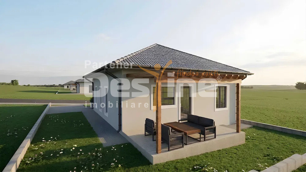 Casă moderna la cheie, comunitate privata, zonă centrală în Lumina – Constanta