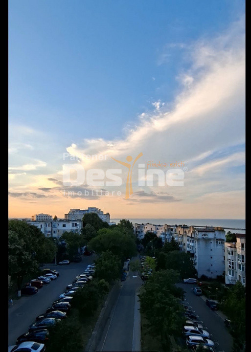 Chirie superba in Faleza Nord - 2 camere - cu vedere la Mare/Mamaia/spatii verzi
