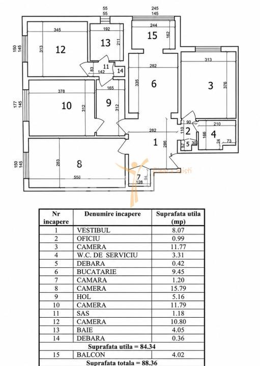 Apartament 4 camere – 90 mp utili | Complet renovat, mobilat & utilat | 173.000E