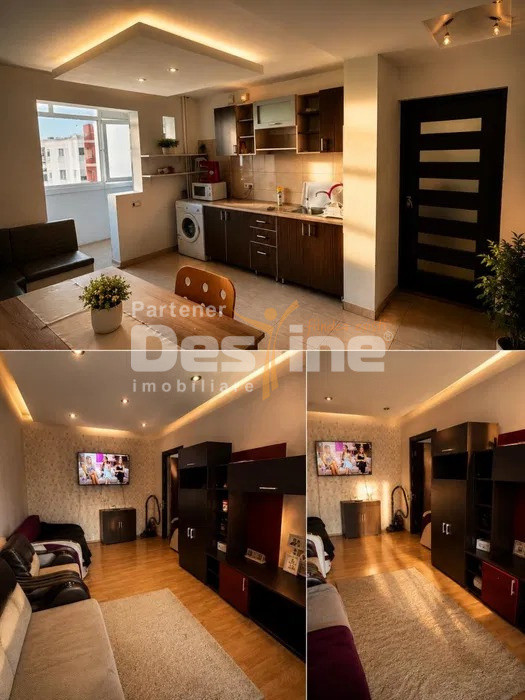 APARTAMENT 2 CAMERE ,PARTIAL MOBILAT 