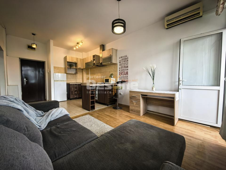 Apartament 2 camere 47 mp mobilat utilat etaj intermediar 