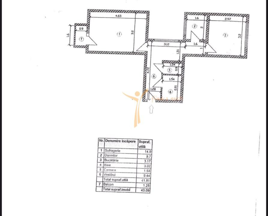 AP 2 CAMERE MODERN SI SPATIOS