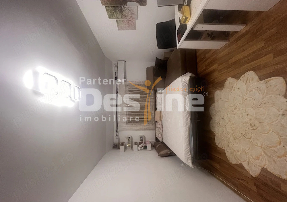 Apartament cu 3 camere mobilat si utilat