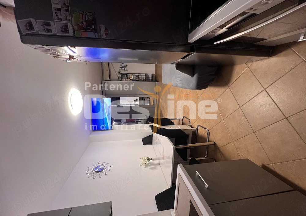 Apartament cu 3 camere mobilat si utilat