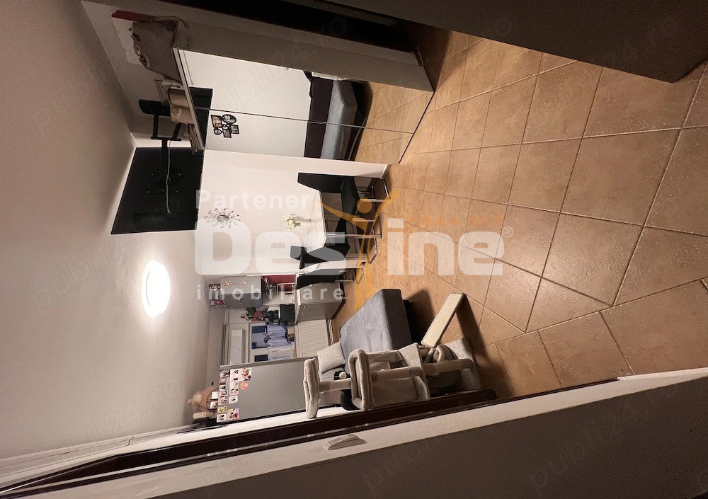Apartament cu 3 camere mobilat si utilat