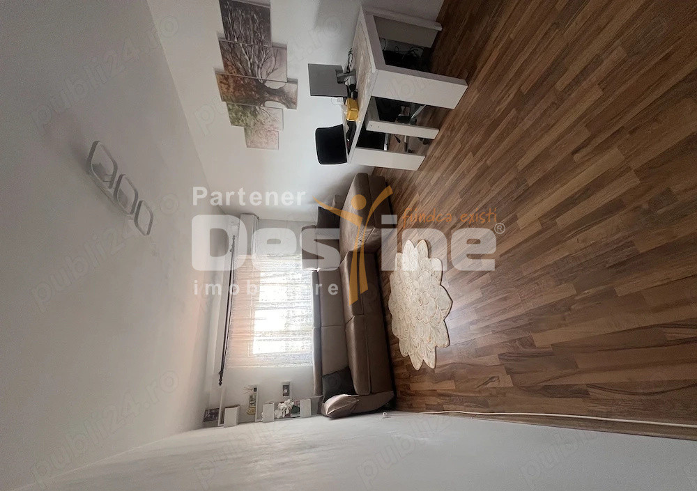 Apartament cu 3 camere mobilat si utilat