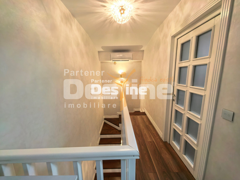 Duplex modern cu design britanic 7 camere D+P+1+M 160 mp