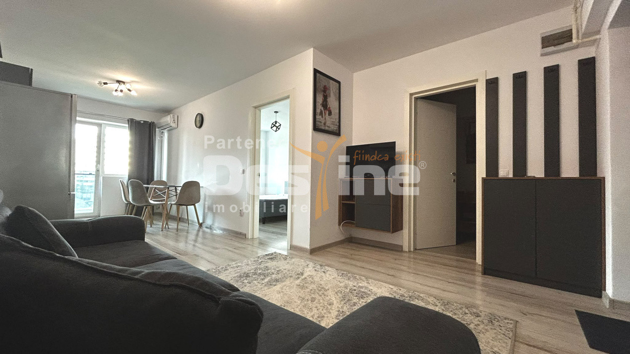 Copou 2 Camere la etaj Intermediar bloc nou cu lift balcon, 50mp