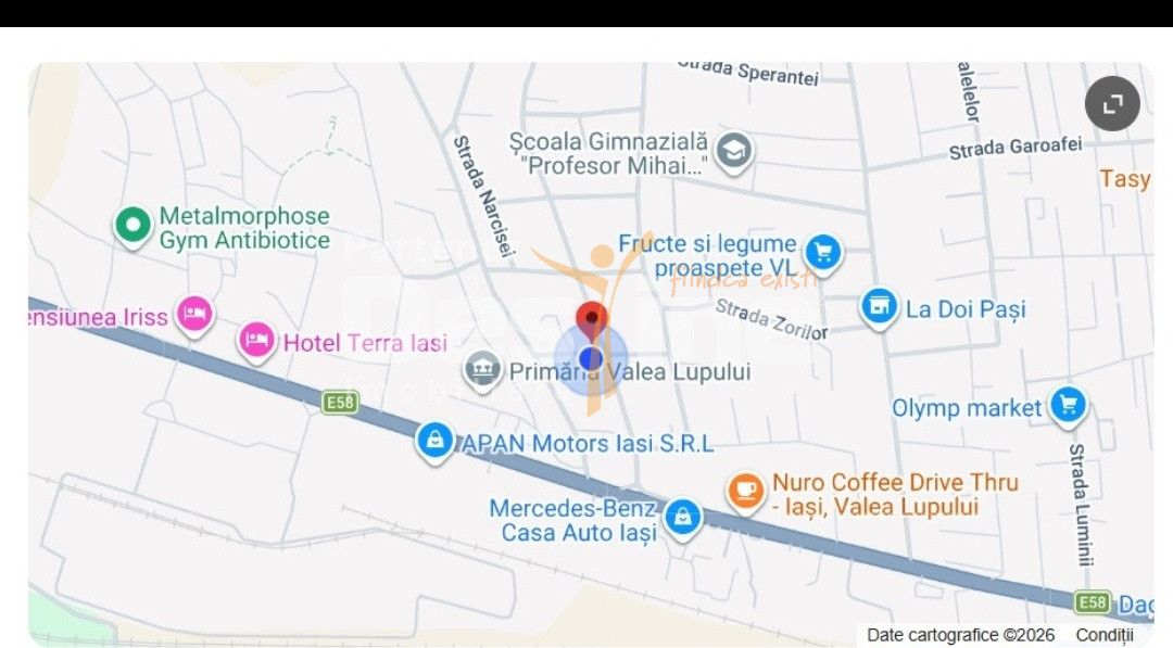 Teren Intravilan 325 - 350 mp - Valea Lupului - Centru