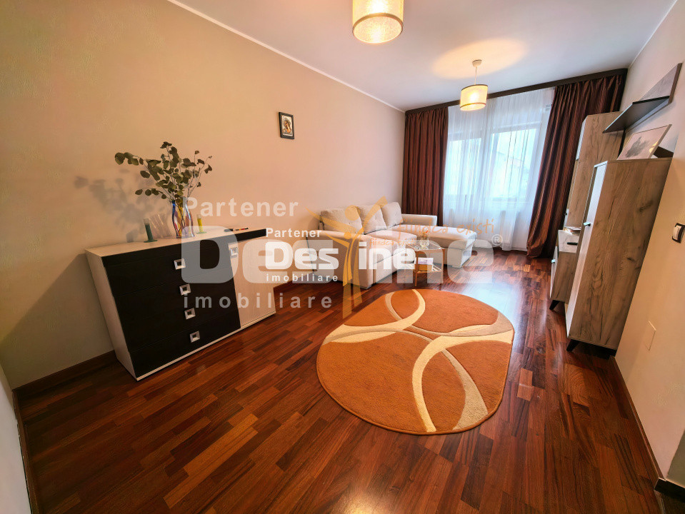 Apartament 2 camere 55 mp 2 balcoane mobilat loc de parcare Vișan