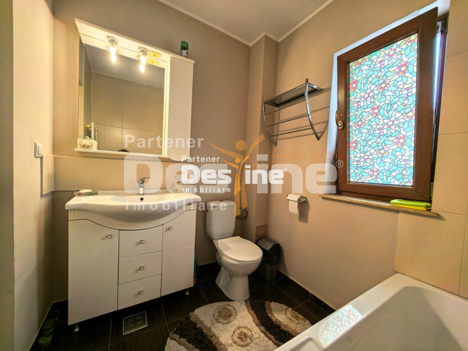 Apartament 2 camere 55 mp 2 balcoane mobilat loc de parcare Vișan