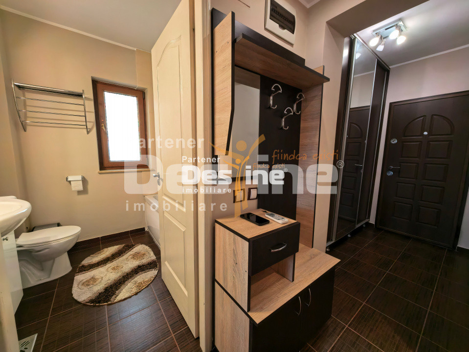 Apartament 2 camere 55 mp 2 balcoane mobilat loc de parcare Vișan