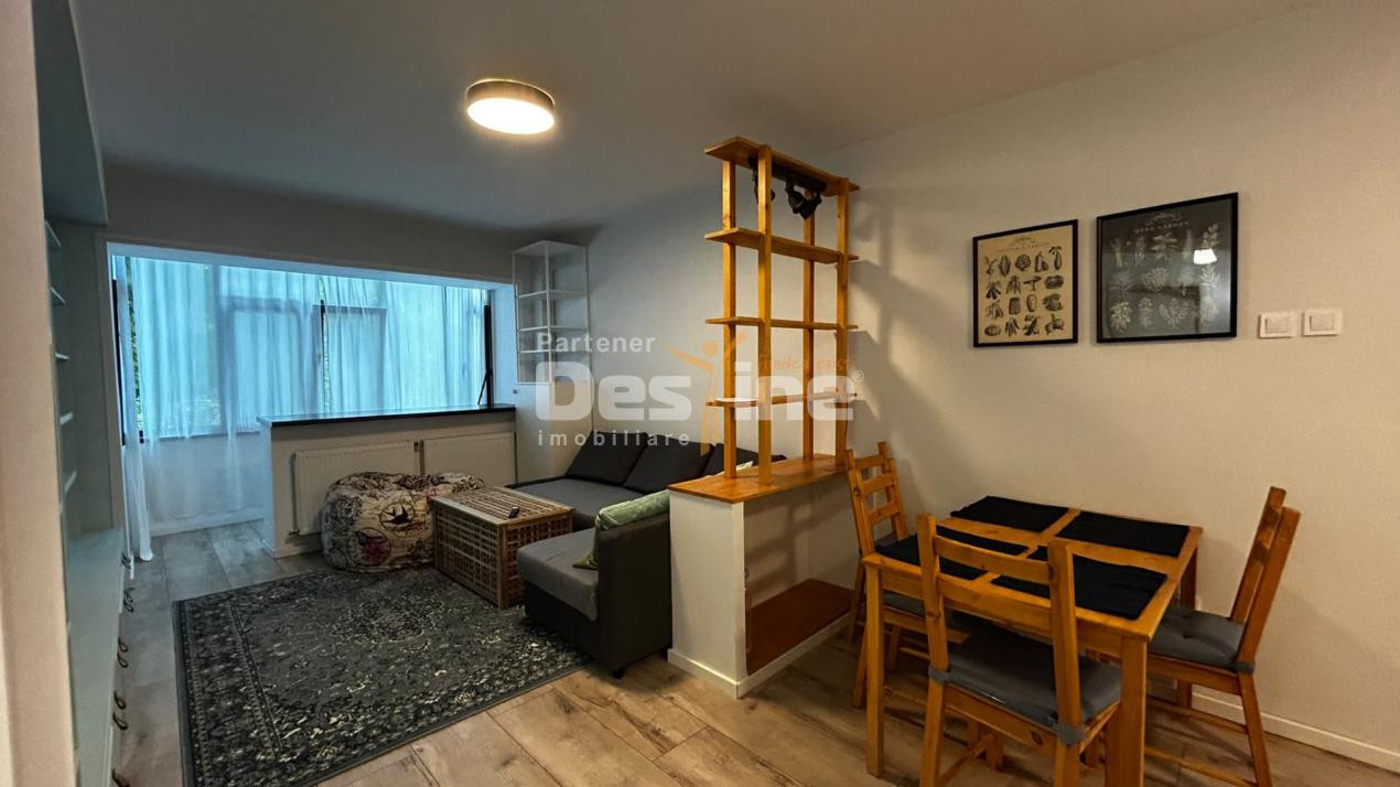 Apartament Copou Universitate, 2 camere + bucatarie open space cu livingul