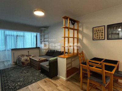 Apartament Copou Universitate, 2 camere + bucatarie open space cu livingul