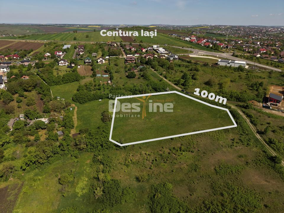 Teren intravilan cu acces dublu 462 mp Ciurbesti