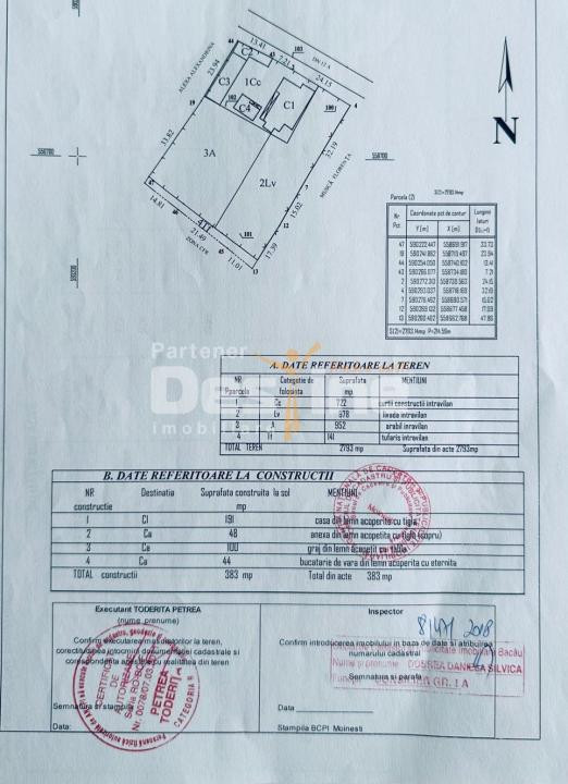 Gospodărie completă cu 2.793 mp teren și multiple anexe, Brustoasa-Bacau