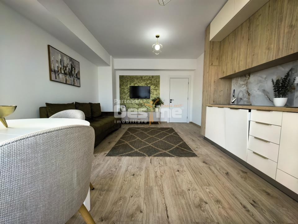 Apartament NOU modern utilat și mobilat premium cu parcare