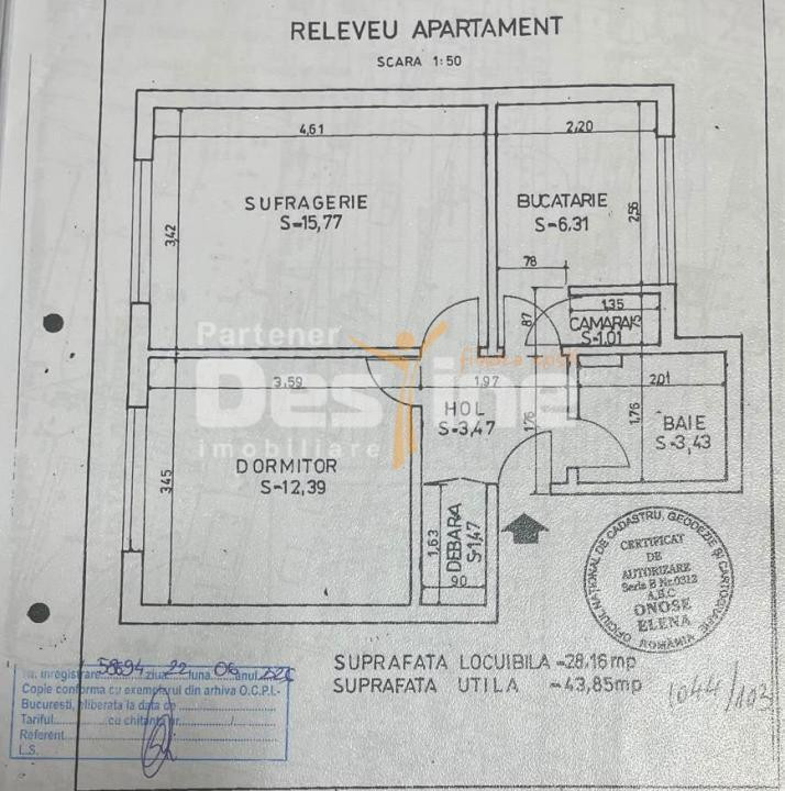 VANZARE APARTAMENT 2 CAMERE DRUMUL TABEREI
